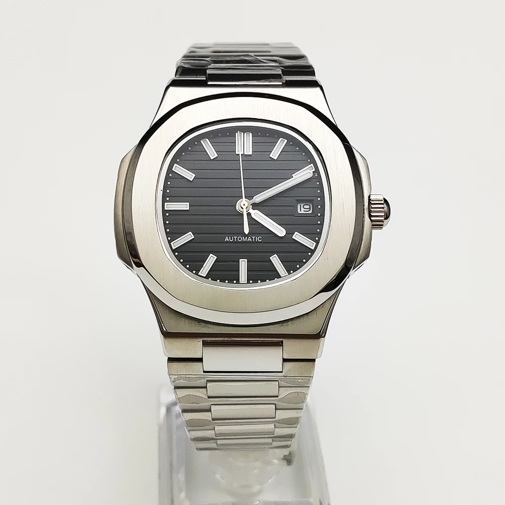 Luxury 40MM Square NH35 Movement Automatic Mechanical Men's Watch Sapphire Crystal Stainless Steel Strap Nautilus
Luxury 40MM Square NH35 Movement Automatic Mechanical Men's Watch Sapphire Crystal Stainless Steel Strap Nautilus