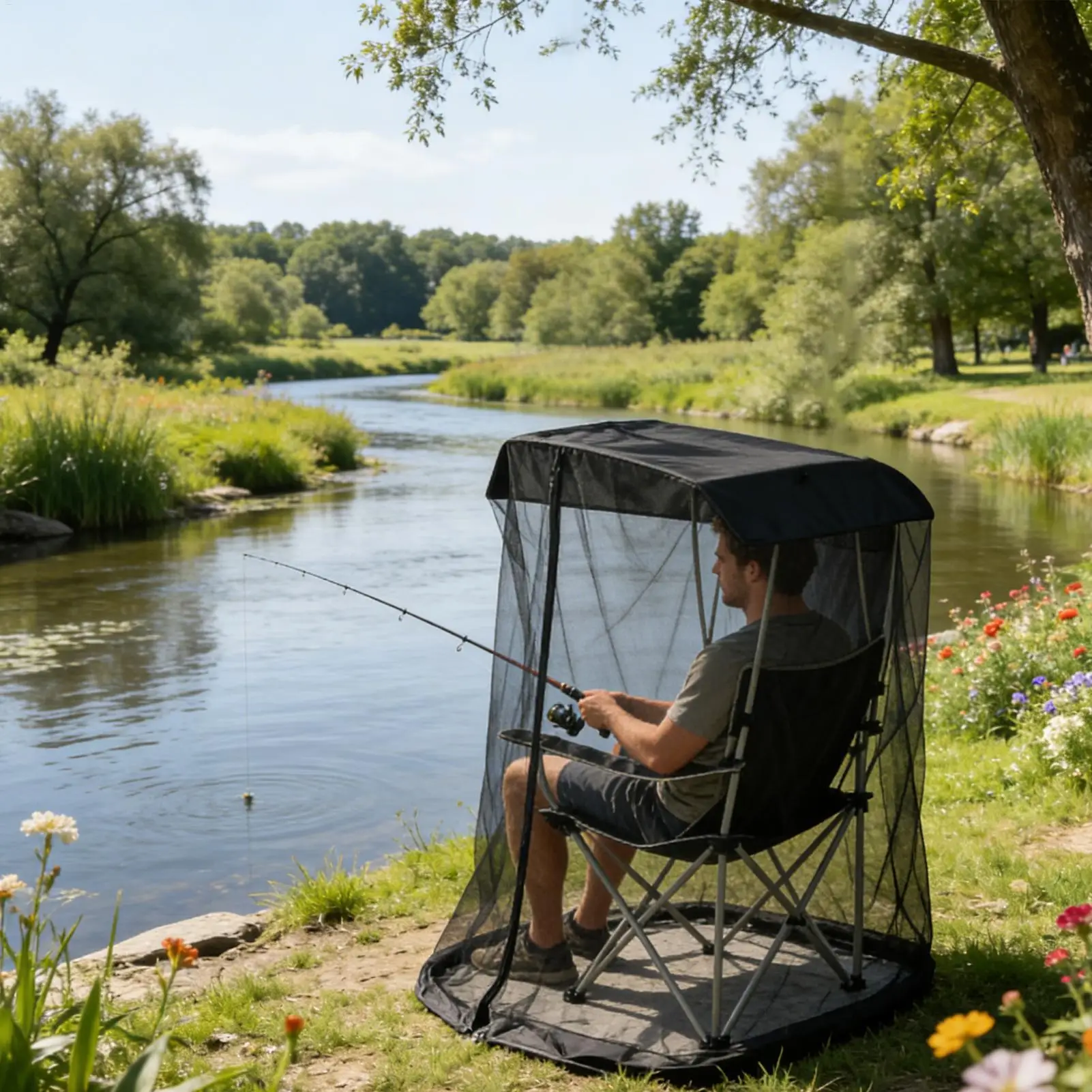 Fly Net Protective Foldable Waterproof Fine Mesh Chair Net Protective Fly Canopy For Travel Climbing Hiking Fishing Garden Patio
Fly Net Protective Foldable Waterproof Fine Mesh Chair Net Protective Fly Canopy For Travel Climbing Hiking Fishing Garden Patio