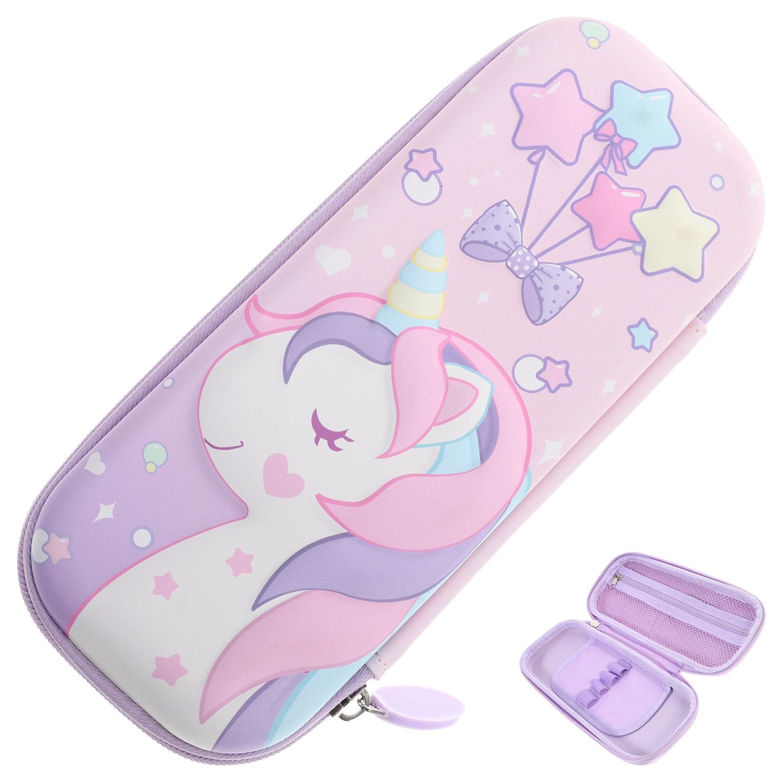 Unicorn Pencil Case Compact Durable EVA Large Capacity School Kids Stationery Bag Cartoon Pen Container Multifunctional Student
Unicorn Pencil Case Compact Durable EVA Large Capacity School Kids Stationery Bag Cartoon Pen Container Multifunctional Student