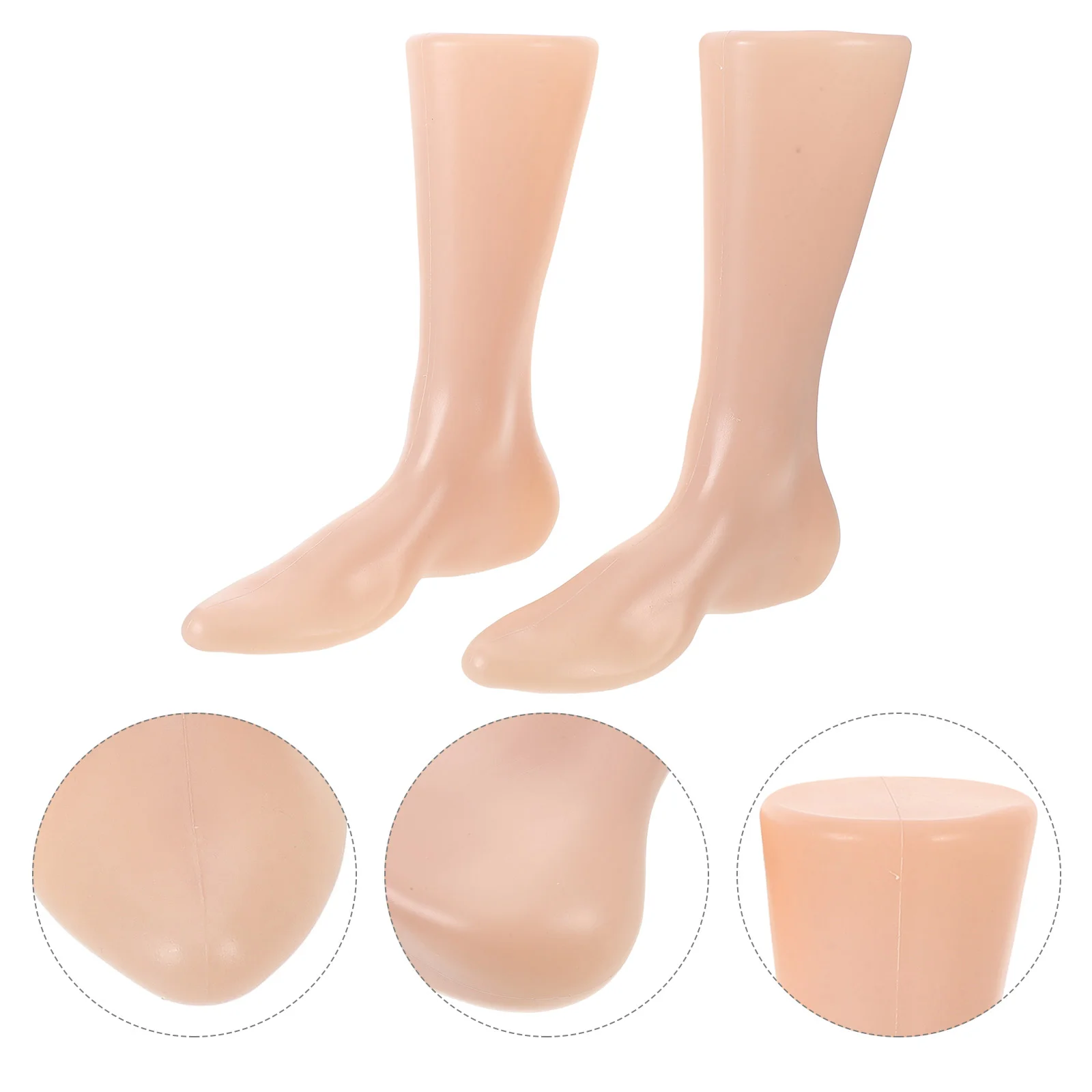 2 Pcs Foot Mold Shoe Stretcher Socks Mannequin for Anklets Flat Model Display Stand
2 Pcs Foot Mold Shoe Stretcher Socks Mannequin for Anklets Flat Model Display Stand