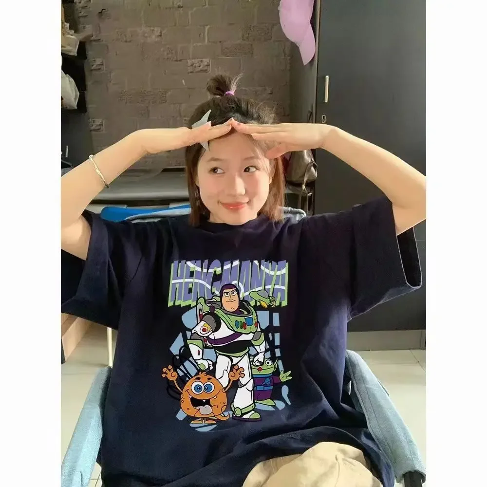 2025 Fashion American Pure Cotton Printing Large Size Women Loose Round Neck Hiphop Tide Brand Cartoon Loose
2025 Fashion American Pure Cotton Printing Large Size Women Loose Round Neck Hiphop Tide Brand Cartoon Loose