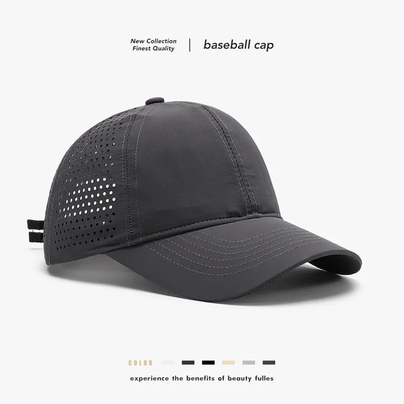 New Summer Mesh Breathable Sweat Absorption Men Baseball Cap Cycling women White hat Sunshade Simple Adult adjustable Peaked Cap
New Summer Mesh Breathable Sweat Absorption Men Baseball Cap Cycling women White hat Sunshade Simple Adult adjustable Peaked Cap