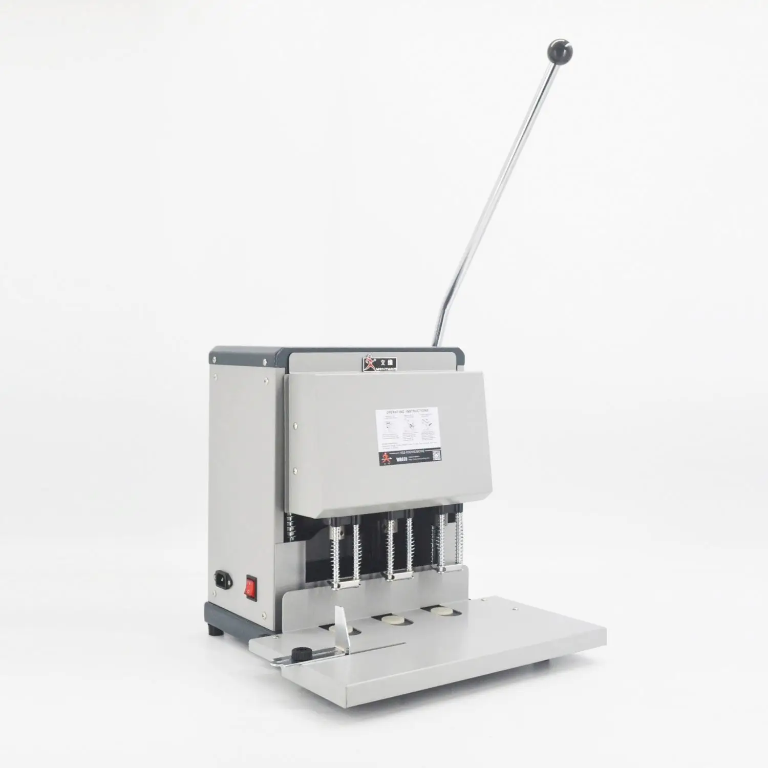 For WD-WB830 High Quality Countertop Electric Double Head Paper Book Hole Drilling Machine
For WD-WB830 High Quality Countertop Electric Double Head Paper Book Hole Drilling Machine