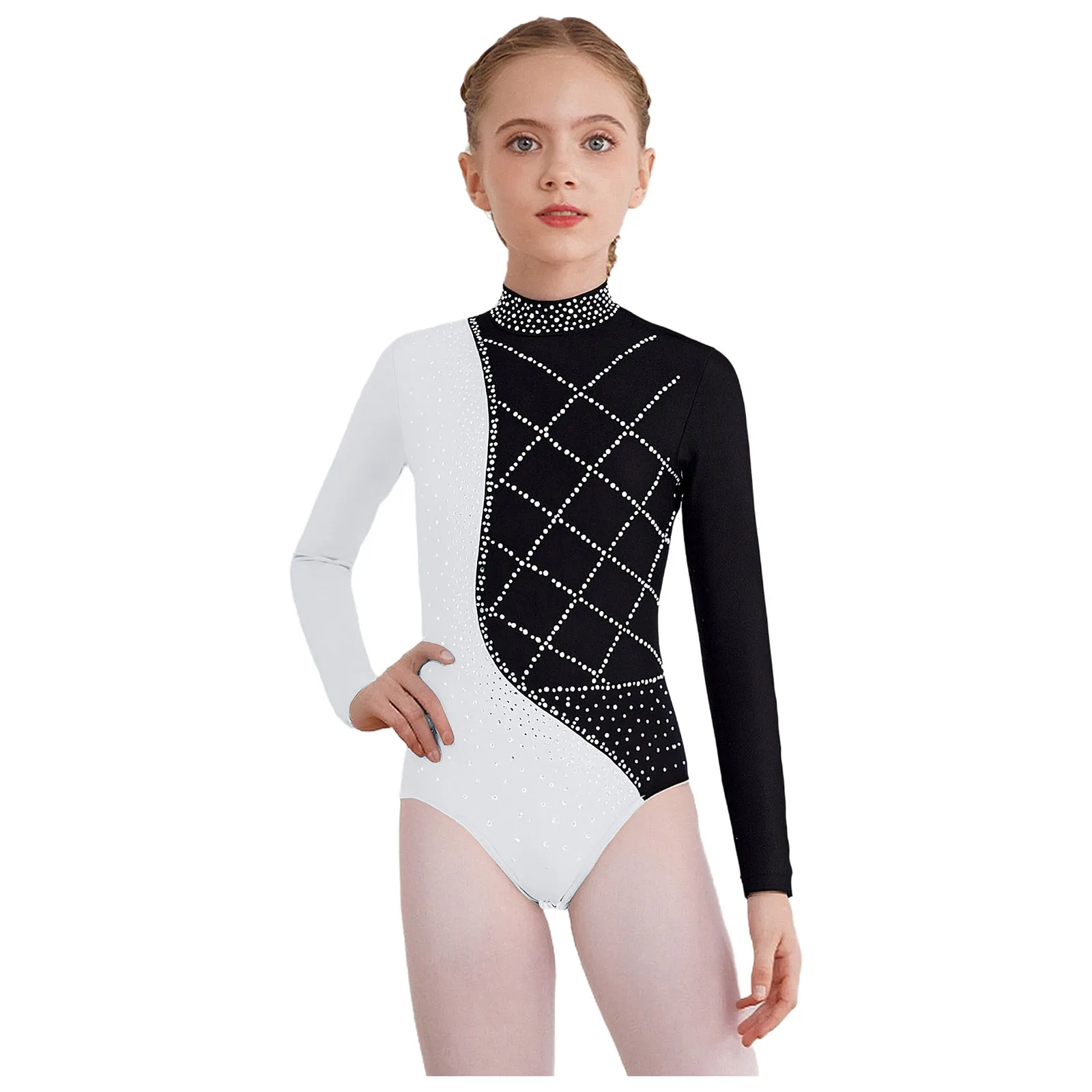 Детский тренировочный купальник со стразами для девочек, гимнастика, балета, разминки для танцев, фигурного катания, сценического выступления, наряды для соревнований
Детский тренировочный купальник со стразами для девочек, гимнастика, балета, разминки для танцев, фигурного катания, сценического выступления, наряды для соревнований