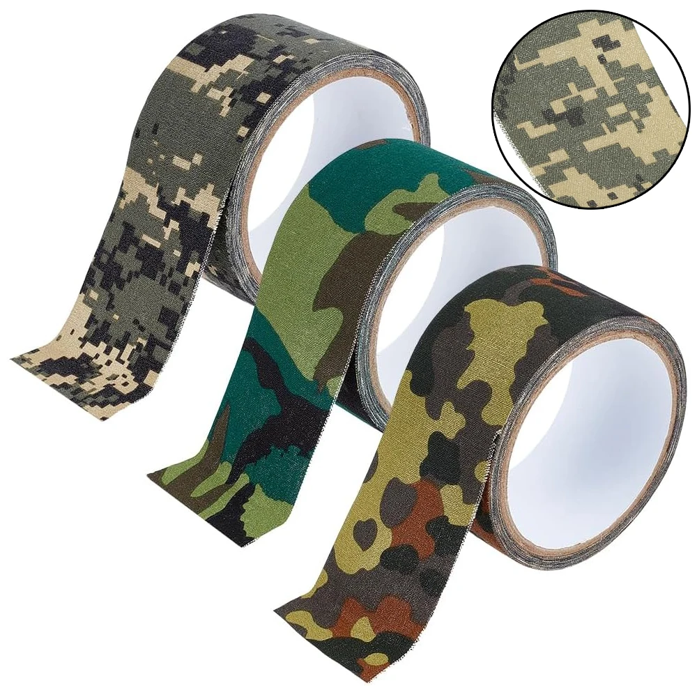 Camouflage Tape Self Adhesive Protective Camo Tape Wear-resistant Duct Tape Wrap Waterproof Bandage for Hunting Outdoor Camping
Camouflage Tape Self Adhesive Protective Camo Tape Wear-resistant Duct Tape Wrap Waterproof Bandage for Hunting Outdoor Camping