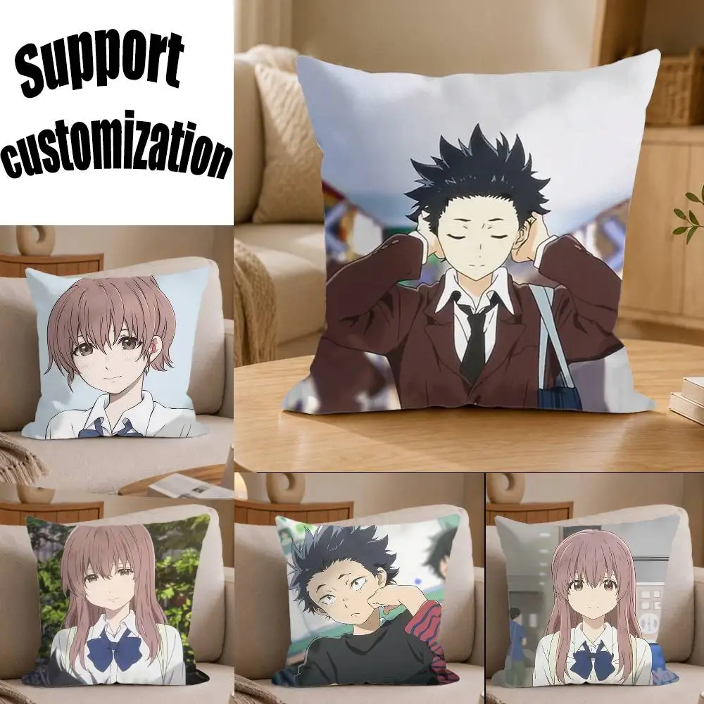 Kyoto Animation A Silent Voice Square Sofa Pillow Cover Solid Color Living Room Home Decor Cushion Case
Kyoto Animation A Silent Voice Square Sofa Pillow Cover Solid Color Living Room Home Decor Cushion Case