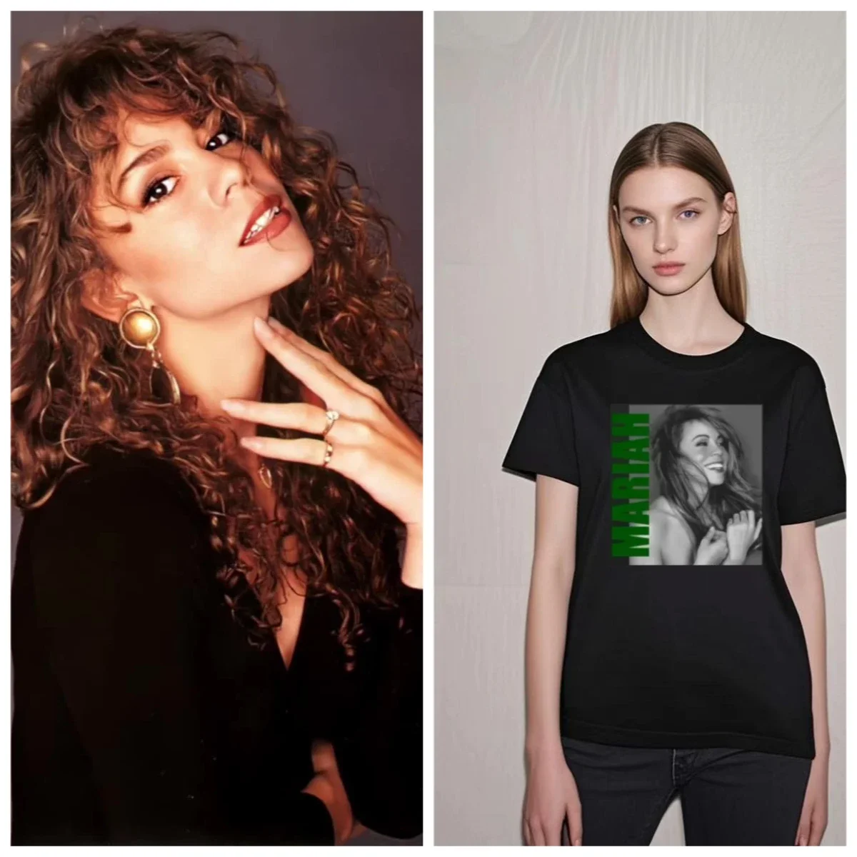 New Trend Fashion Trend Mariah Carey Retro Bootleg T-shirt High Quality Sports Music Men's and Women's Short Sleeve Top T-Shirt
New Trend Fashion Trend Mariah Carey Retro Bootleg T-shirt High Quality Sports Music Men's and Women's Short Sleeve Top T-Shirt