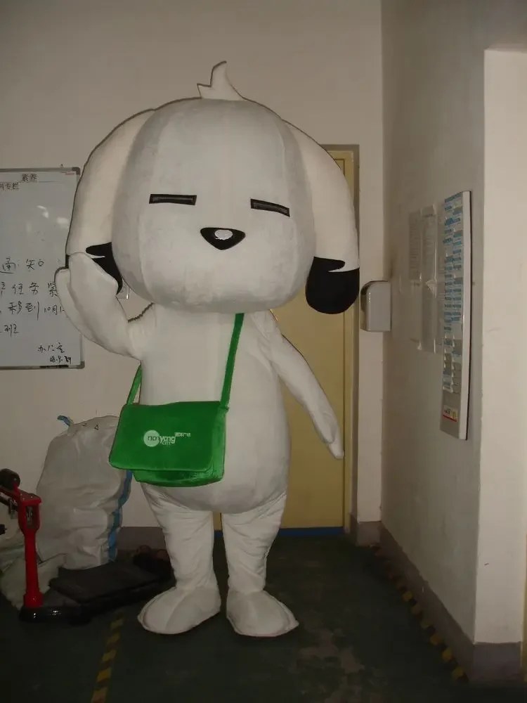 Dog Mascot Costume Halloween Mascot Costume Fancy Dress with helmet Birthday Performance Adult Outfit
Dog Mascot Costume Halloween Mascot Costume Fancy Dress with helmet Birthday Performance Adult Outfit