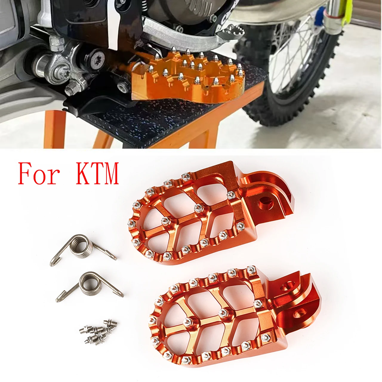 Motocross CNC Foot Pegs Pedals Rests For KTM 690 Enduro/R SMC/R Super Moto/R 990 For HUSQVARNA TC TE FE FS For BETA RR
Motocross CNC Foot Pegs Pedals Rests For KTM 690 Enduro/R SMC/R Super Moto/R 990 For HUSQVARNA TC TE FE FS For BETA RR