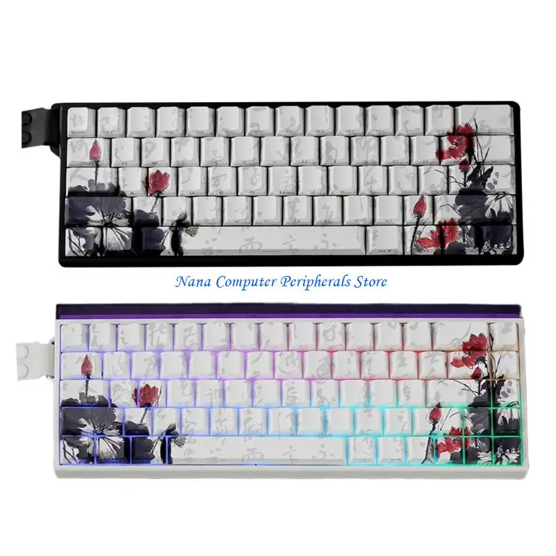 F68C Professional PBT Keycaps MXES 60/68KEYS красители Сублимированные сливы цветочный рисунок эргономичный профиль OEM -профиль
F68C Professional PBT Keycaps MXES 60/68KEYS красители Сублимированные сливы цветочный рисунок эргономичный профиль OEM -профиль