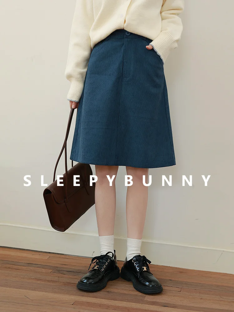 Vintage Corduroy A-Line Skirt for Women High Waist Blue Midi Skirt Fall Casual Retro Skirt Pockets Korean Style Elegant Bottoms
Vintage Corduroy A-Line Skirt for Women High Waist Blue Midi Skirt Fall Casual Retro Skirt Pockets Korean Style Elegant Bottoms