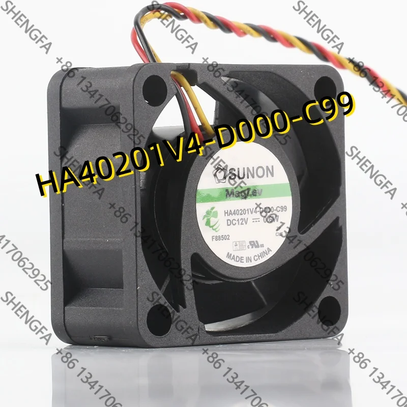 SUNON HA40201V4-D000-C99 4020 40X40X20MM 4cm 5V 24V 48V DC12V 0.6W ultra quiet cooling fan
SUNON HA40201V4-D000-C99 4020 40X40X20MM 4cm 5V 24V 48V DC12V 0.6W ultra quiet cooling fan