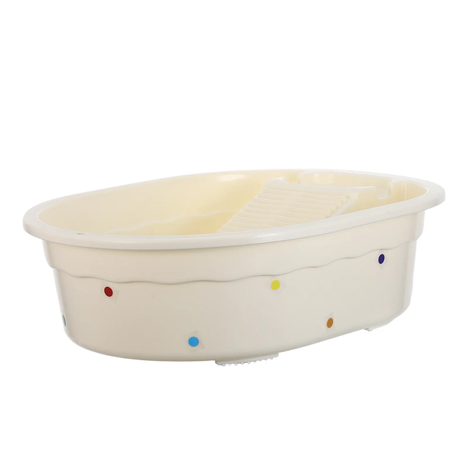 Laundry Basin With Washboard 19.18X13.95X5.42In Thickened Plastic Hand Washing Tub For Clothes Socks Portable Leakproof Non-Slip
Laundry Basin With Washboard 19.18X13.95X5.42In Thickened Plastic Hand Washing Tub For Clothes Socks Portable Leakproof Non-Slip