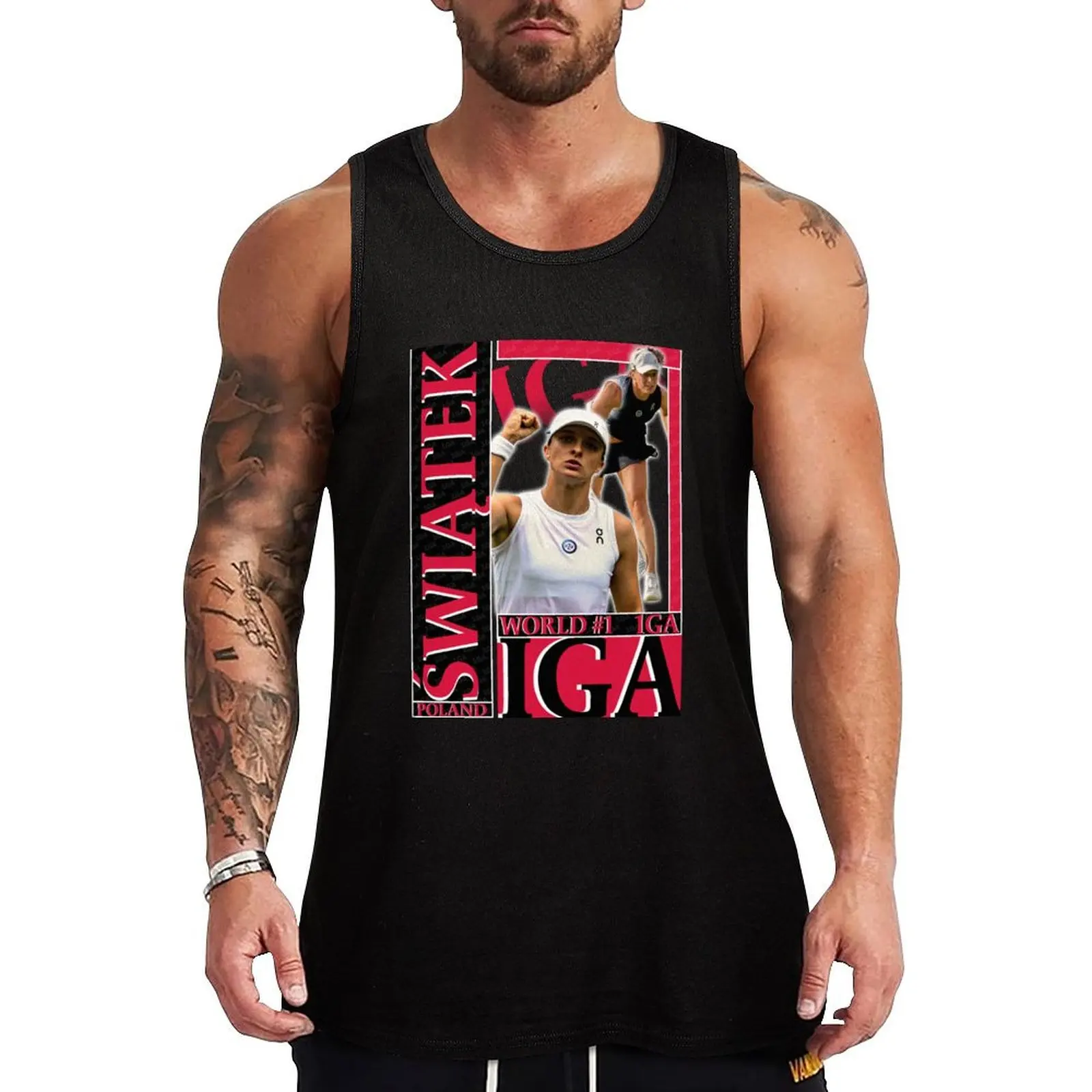 Iga Swiatek Retro Shirt Tank Top Modern Print Tank Top Contemporary Graphic Shirt
Iga Swiatek Retro Shirt Tank Top Modern Print Tank Top Contemporary Graphic Shirt