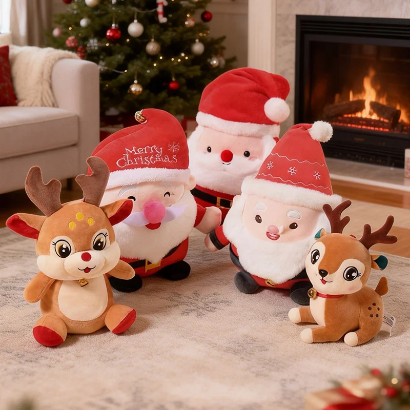Cute Santa Claus Elk Plush Toys Stuffed Animal Doll Christmas Festival Gifts Home Party Decoration
Cute Santa Claus Elk Plush Toys Stuffed Animal Doll Christmas Festival Gifts Home Party Decoration