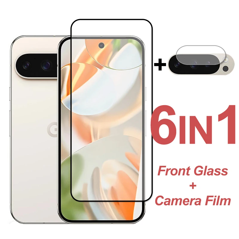 Protective Glass For Google Pixel 9 Pro Screen Protector Full Cover Tempered Glass Camera Lens Film For Google Pixel 9 Pro XL
Protective Glass For Google Pixel 9 Pro Screen Protector Full Cover Tempered Glass Camera Lens Film For Google Pixel 9 Pro XL