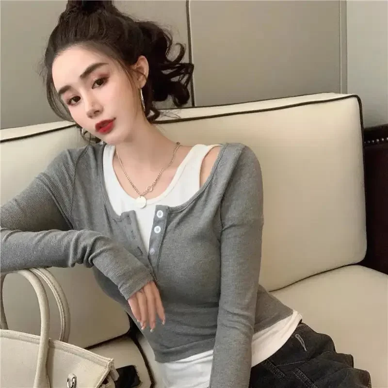 High Quality Harajuku Fashion Reviews Many Clothes One Pieces Emo Women's Long Sleeve T-shirt XQ23
High Quality Harajuku Fashion Reviews Many Clothes One Pieces Emo Women's Long Sleeve T-shirt XQ23