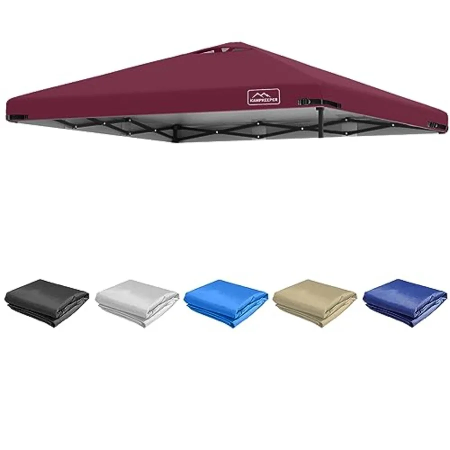 Replacement Top Pop Up Canopy Tent Cover Roof with Air Vent and Adjustable Elastic Strap Polyester UV Waterproof for Outdoor Ga
Replacement Top Pop Up Canopy Tent Cover Roof with Air Vent and Adjustable Elastic Strap Polyester UV Waterproof for Outdoor Ga