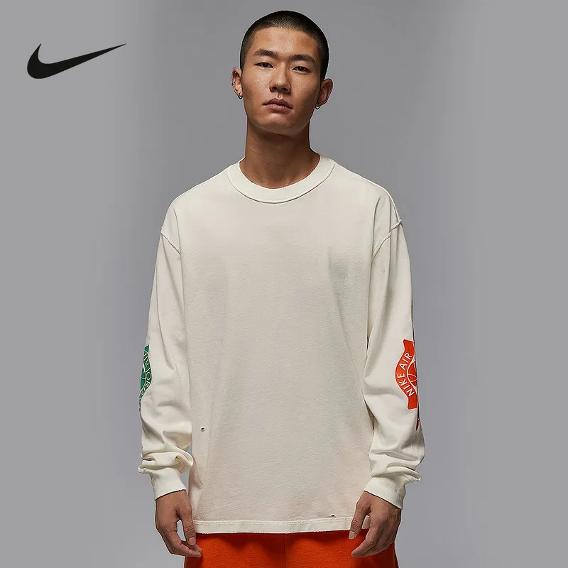 Nike Jordan Men's Casual Wash Old Printed Breathable Long Sleeve Sports T-Shirt IB3135-133
Nike Jordan Men's Casual Wash Old Printed Breathable Long Sleeve Sports T-Shirt IB3135-133