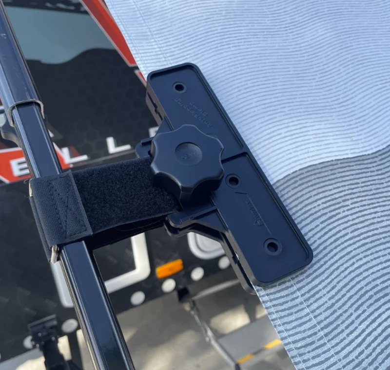 Очень широкий зажим для навеса для каравана для ткани маркировки Rv
Очень широкий зажим для навеса для каравана для ткани маркировки Rv