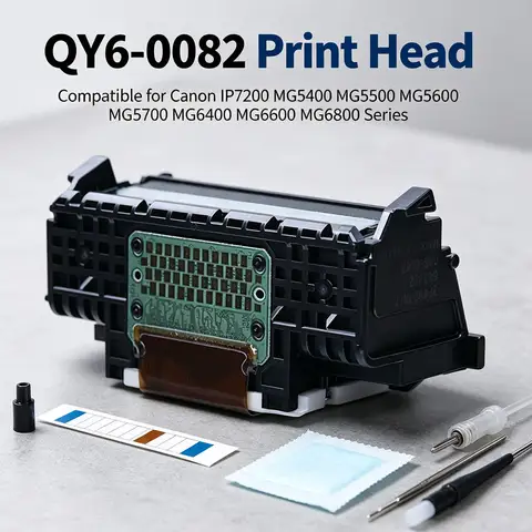 Printer Replacement Printer Head QY6 0082 For Canon IP7280 MG5420 MG5480 MG5520 MG5530 Printhead IP7230 IP7240 IP7250 IP7260
