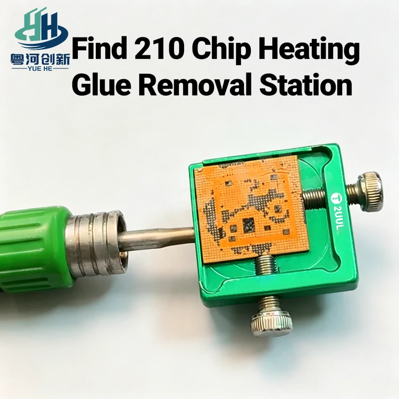 2UUL Find 210 Chip Heating Glue Removal Station Efficient Glue Remover Tool for Mobile Phone Chip and Motherboard Repair
2UUL Find 210 Chip Heating Glue Removal Station Efficient Glue Remover Tool for Mobile Phone Chip and Motherboard Repair