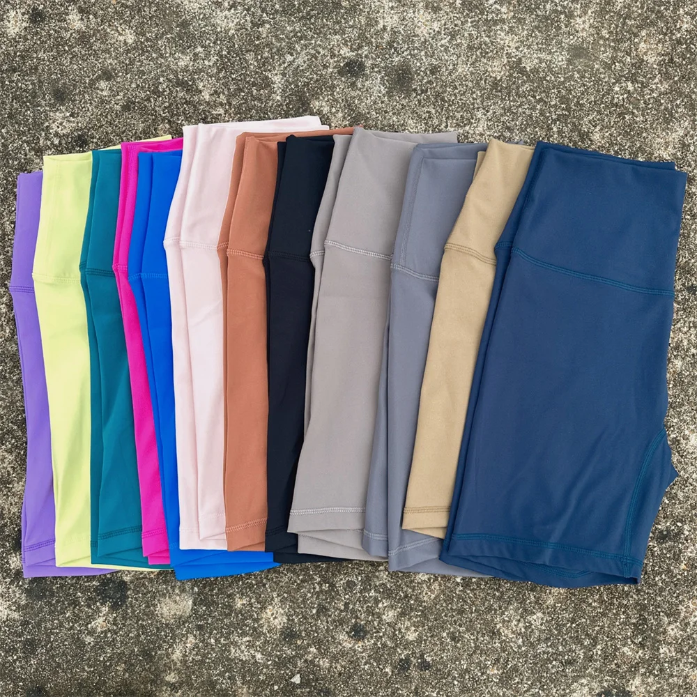 High Waist Solid Color Yoga Shorts Women Fitness Sports Running Squat Proof Inner Pocket
High Waist Solid Color Yoga Shorts Women Fitness Sports Running Squat Proof Inner Pocket