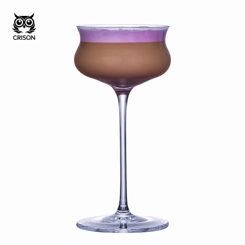 CRISON CT2805 Thin Crystal Glass Cocktail Glass Wedding Party Home Tasting Glass Handmade
CRISON CT2805 Thin Crystal Glass Cocktail Glass Wedding Party Home Tasting Glass Handmade