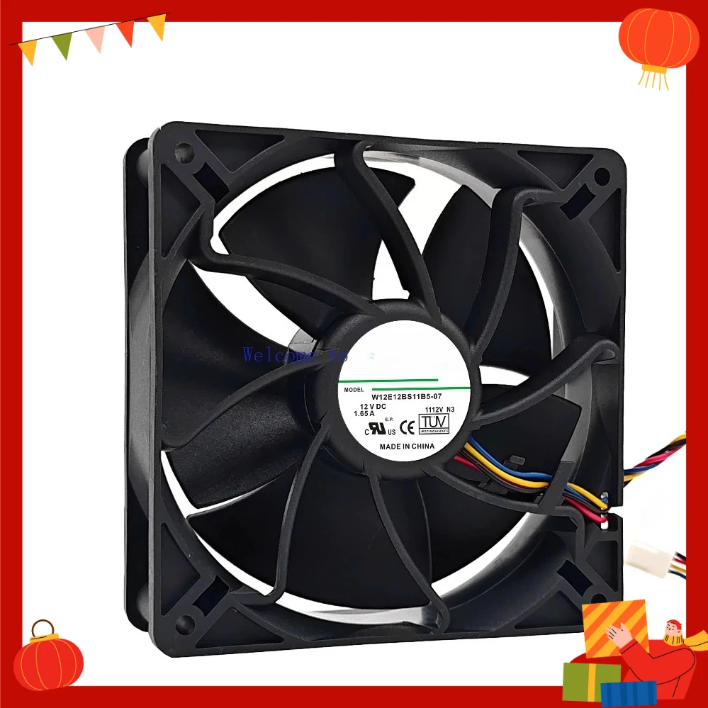 For Nidec W12E12BS11B5-07 DC 12V 1.65A 12038 12CM Chassis Cooling Fan(WYH001)
For Nidec W12E12BS11B5-07 DC 12V 1.65A 12038 12CM Chassis Cooling Fan(WYH001)
