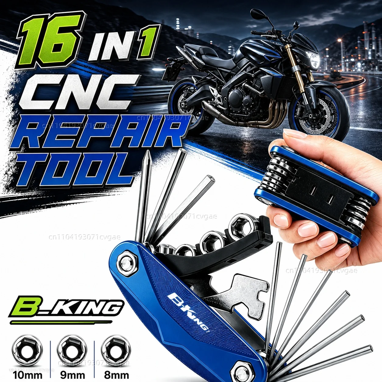 For Suzuki B-KING 1300 Bking 1340 Bking1300 Motorcycle Tool Repair Kit Multifunctional Screwdriver Wrench Hex Key Set Portable
For Suzuki B-KING 1300 Bking 1340 Bking1300 Motorcycle Tool Repair Kit Multifunctional Screwdriver Wrench Hex Key Set Portable