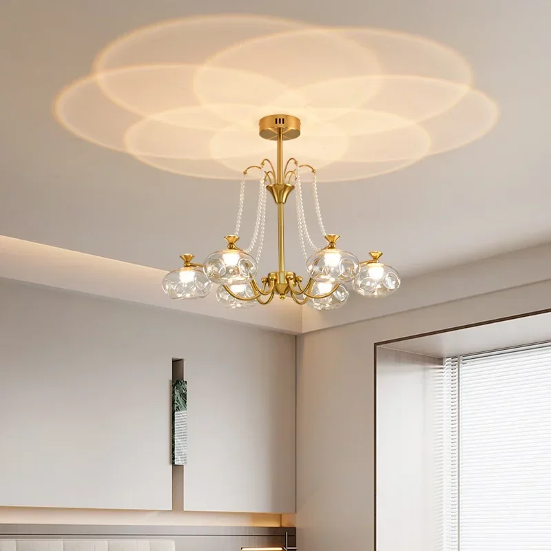 SANDYHA French Pearl Chain Glass LED Chandelier for Living Room Bedroom Indoor Lighting Hanging Lamps Modern Home Decoration
SANDYHA French Pearl Chain Glass LED Chandelier for Living Room Bedroom Indoor Lighting Hanging Lamps Modern Home Decoration