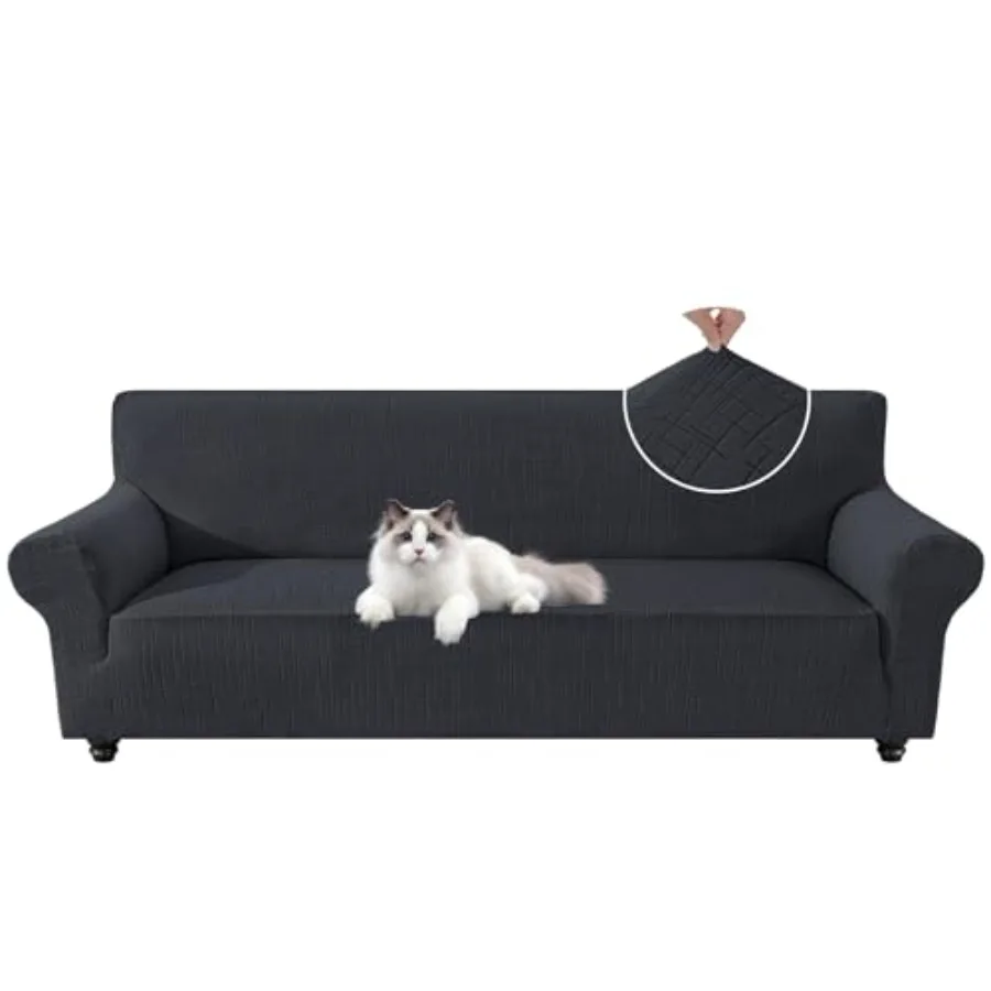 Super Stretch Couch Covers Non Slip Sofa Covers for 3 Cushion Couch 1-Piece Oversized Couch Cover Sofa Covers Washable with Ela
Super Stretch Couch Covers Non Slip Sofa Covers for 3 Cushion Couch 1-Piece Oversized Couch Cover Sofa Covers Washable with Ela