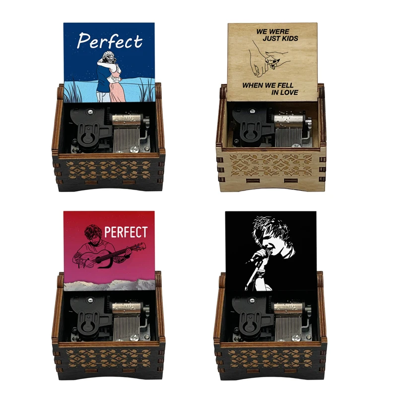 Wooden Clockwork Music Box Perfect Music Home Decoration Ornaments Holiday Gifts for Lover
Wooden Clockwork Music Box Perfect Music Home Decoration Ornaments Holiday Gifts for Lover