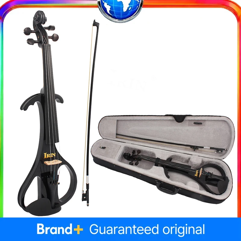 IRIN 4/4 электрическая скрипка кленовый корпус электрическая скрипка профессиональный струнный инструмент с футляром кабель аксессуары для наушников
IRIN 4/4 электрическая скрипка кленовый корпус электрическая скрипка профессиональный струнный инструмент с футляром кабель аксессуары для наушников