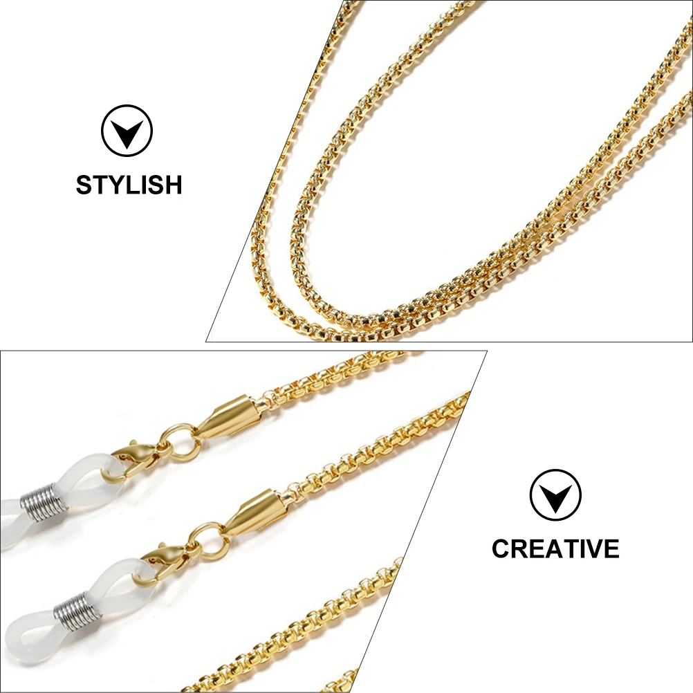 4 Pcs Glasses Lanyard Glasses Accessory Chain Non skid Eyeglass Rope Strap Accessory Necklace Durable Reusable
4 Pcs Glasses Lanyard Glasses Accessory Chain Non skid Eyeglass Rope Strap Accessory Necklace Durable Reusable