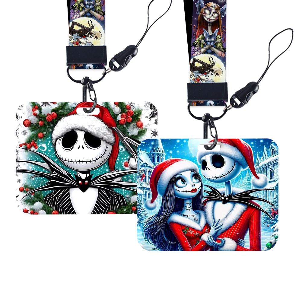 Christmas Themed Jack & Sally Cute Card Holder Keychain Work Card Badge Holder Bus School Student Card Accessories
Christmas Themed Jack & Sally Cute Card Holder Keychain Work Card Badge Holder Bus School Student Card Accessories