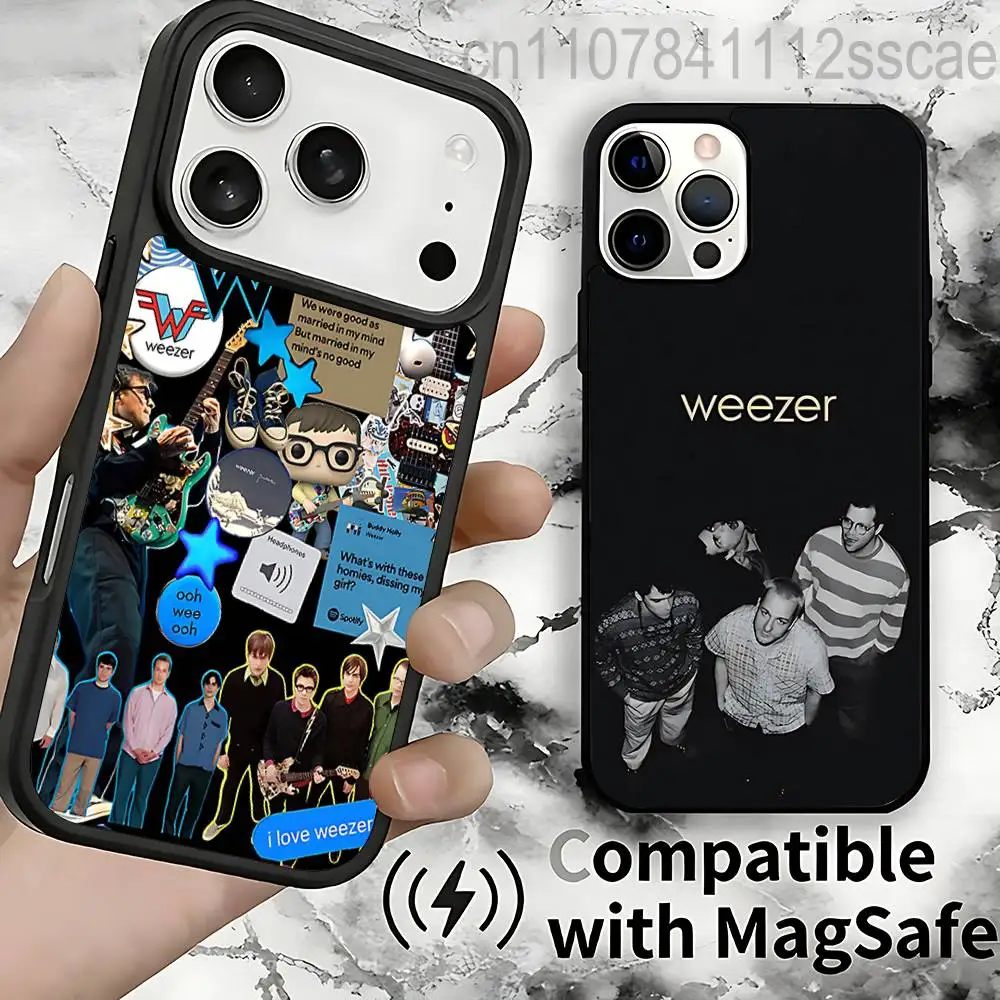ROCK W-Weezer Group Band Magnetic Wireless Charging Case For iPhone 11,12,13,14,15,16,17,Pro,Max,Plus Shockproof Cover
ROCK W-Weezer Group Band Magnetic Wireless Charging Case For iPhone 11,12,13,14,15,16,17,Pro,Max,Plus Shockproof Cover