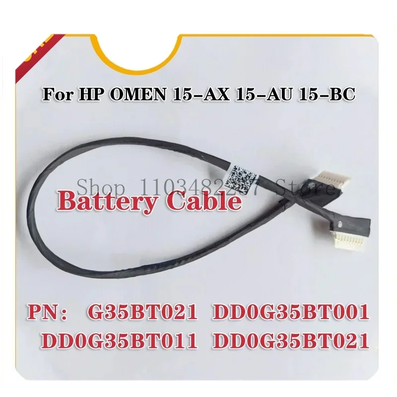 WYORESY Соединительный кабель аккумулятора для HP Omen 5-ax200 TPN-Q173 TPN-Q172 15-ax 15-au 15-bc dd0g35bt001 dd0g35bt011 dd0g35bt021
WYORESY Соединительный кабель аккумулятора для HP Omen 5-ax200 TPN-Q173 TPN-Q172 15-ax 15-au 15-bc dd0g35bt001 dd0g35bt011 dd0g35bt021