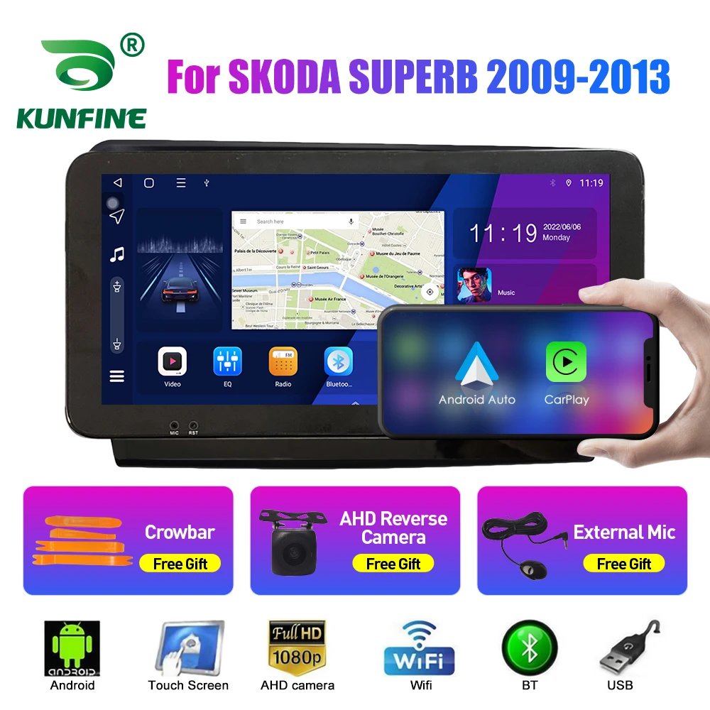 10,33-дюймовый автомобильный радиоприемник дляSKODA SUPERB 2009-2013 2Din Android, восьмиядерный автомобильный стерео DVD, GPS-навигатор, плеер QLED, экран Carplay
10,33-дюймовый автомобильный радиоприемник дляSKODA SUPERB 2009-2013 2Din Android, восьмиядерный автомобильный стерео DVD, GPS-навигатор, плеер QLED, экран Carplay