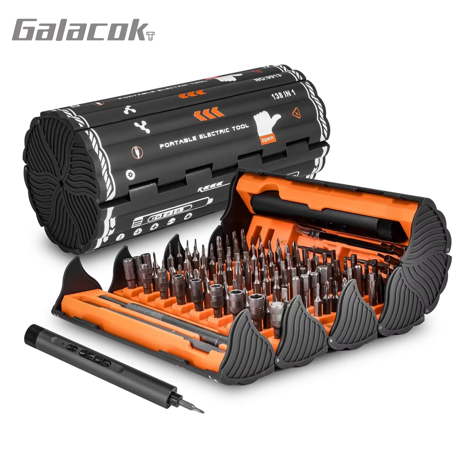 138 in 1 Electric Precision Screwdriver Set Mini Repair Tool Kit with 122 Magnetic Phillips Torx Bits for iPhone Watch Camera PC
138 in 1 Electric Precision Screwdriver Set Mini Repair Tool Kit with 122 Magnetic Phillips Torx Bits for iPhone Watch Camera PC