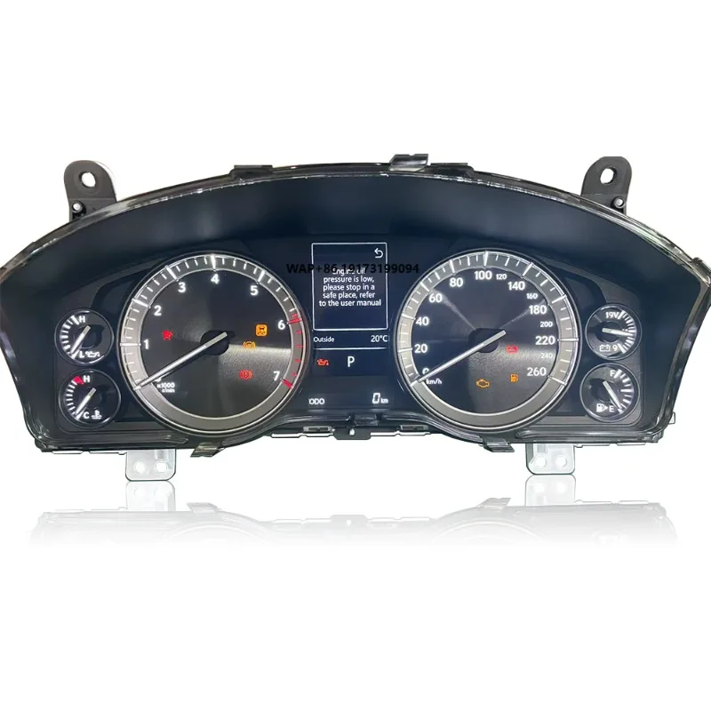 New LCD Programmable Digital Dashboard Speedometer Cluster Built-in 1080P HD LX570/Land Cruiser LC200 2008-2021
New LCD Programmable Digital Dashboard Speedometer Cluster Built-in 1080P HD LX570/Land Cruiser LC200 2008-2021