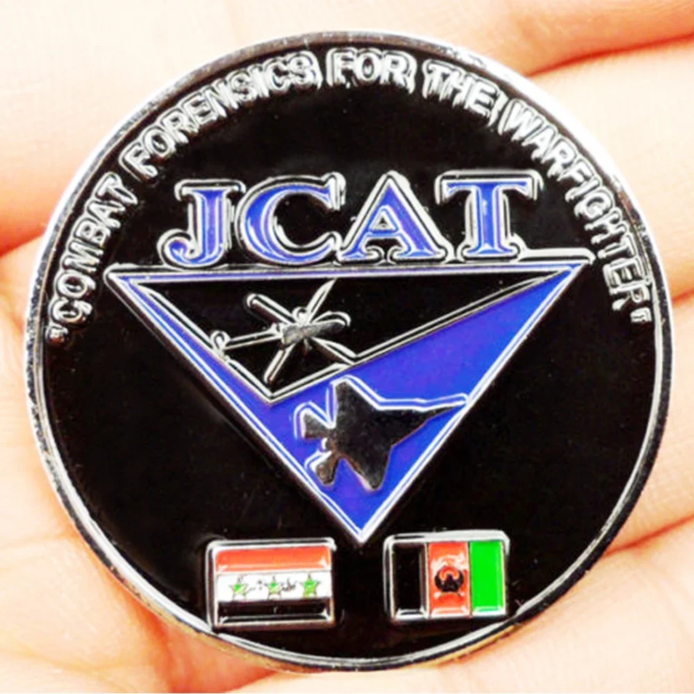 US NAVY ARMY AIR FORCE TRAINING FORENSICS COMBAT WARFIGHTER COMMEMORATIVE JCAT COIN
US NAVY ARMY AIR FORCE TRAINING FORENSICS COMBAT WARFIGHTER COMMEMORATIVE JCAT COIN