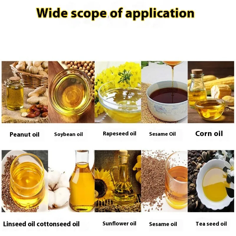 Commercial Vertical Hydraulic Fully Automatic Rapeseed Shell Walnut Press, Stainless Steel Sesame Oil Press
Commercial Vertical Hydraulic Fully Automatic Rapeseed Shell Walnut Press, Stainless Steel Sesame Oil Press