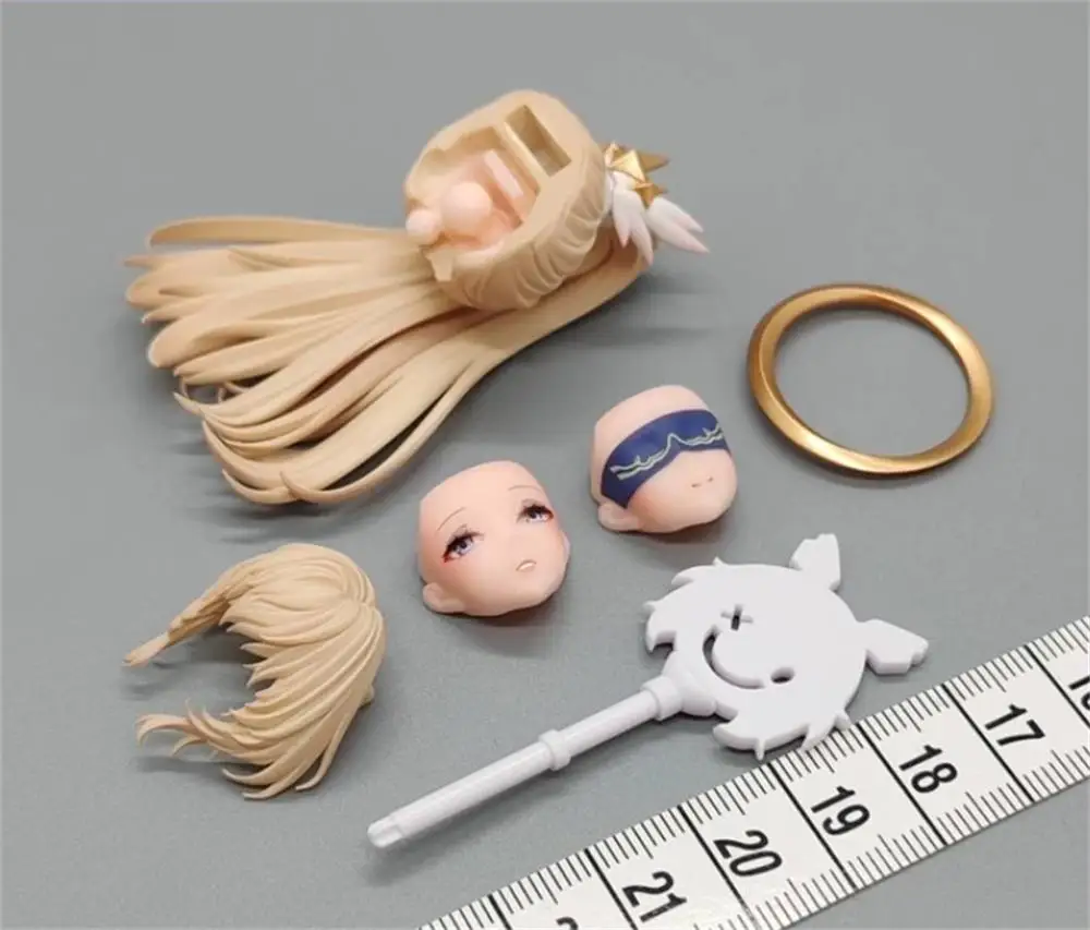 1/12th HASUKI RPG-07 Female Soldier Angel Head Sculpt Carving with Face Replacement PVC Material For 6" Doll Figure Collect DIY
1/12th HASUKI RPG-07 Female Soldier Angel Head Sculpt Carving with Face Replacement PVC Material For 6" Doll Figure Collect DIY
