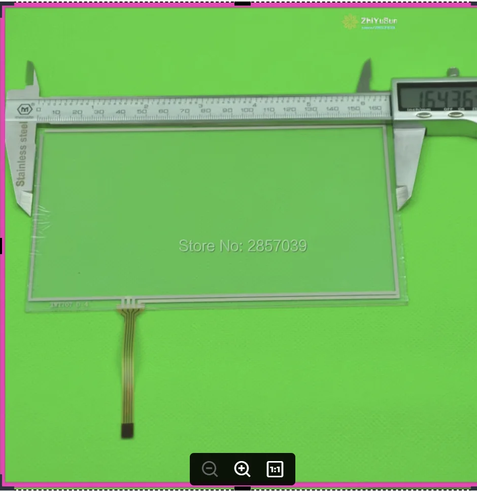 NEW 7inch 4 line For Car DVD touch screen panel 164*99mm TouchSensor FreeShipping XWT707
NEW 7inch 4 line For Car DVD touch screen panel 164*99mm TouchSensor FreeShipping XWT707