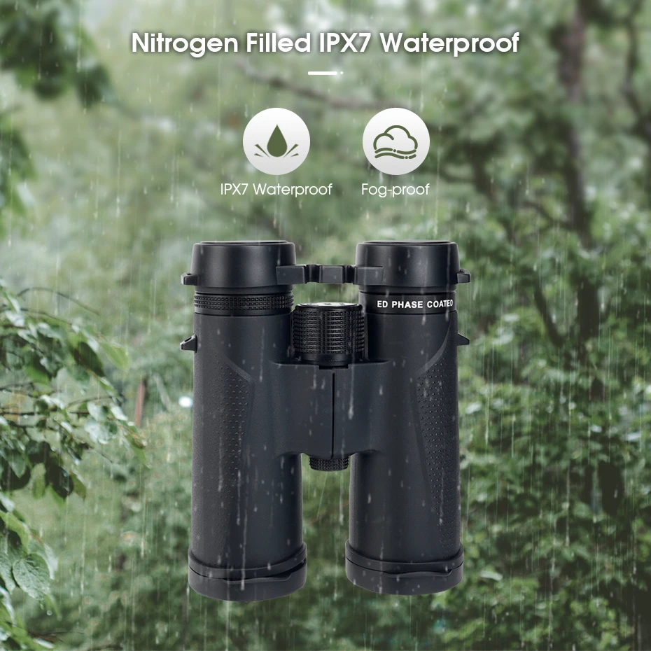 Svbony SV202 IPX7 Waterproof ED 8x42/10x42 Long Range Binocular BAK4 Prism Portable for Bird Watching Camping Travel Outdoors
Svbony SV202 IPX7 Waterproof ED 8x42/10x42 Long Range Binocular BAK4 Prism Portable for Bird Watching Camping Travel Outdoors