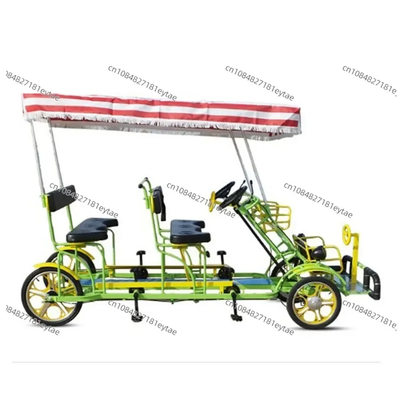 Suitable for family freight transportation, 7-speed double bike, 4-person convertible bike, children's bike
Suitable for family freight transportation, 7-speed double bike, 4-person convertible bike, children's bike