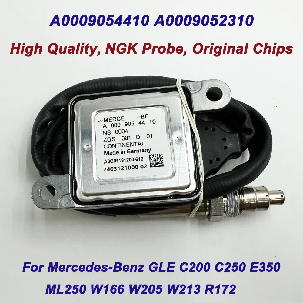 High Quality N-GK Probe A0009052310 A0009054410 0009054410 Nox Sensor For Mercedes-Benz ML GLE C E SLK Class W166 C160 C180 C200
High Quality N-GK Probe A0009052310 A0009054410 0009054410 Nox Sensor For Mercedes-Benz ML GLE C E SLK Class W166 C160 C180 C200