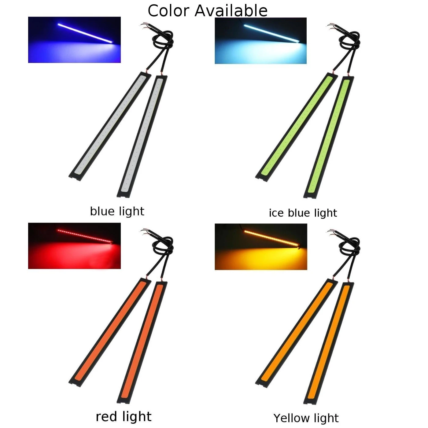 2× COB LED Light Bar Lamp External Lights Auto Waterproof Car Styling Daytime Driving Fog Lights Vehicle Running Light Car Kit
2× COB LED Light Bar Lamp External Lights Auto Waterproof Car Styling Daytime Driving Fog Lights Vehicle Running Light Car Kit
