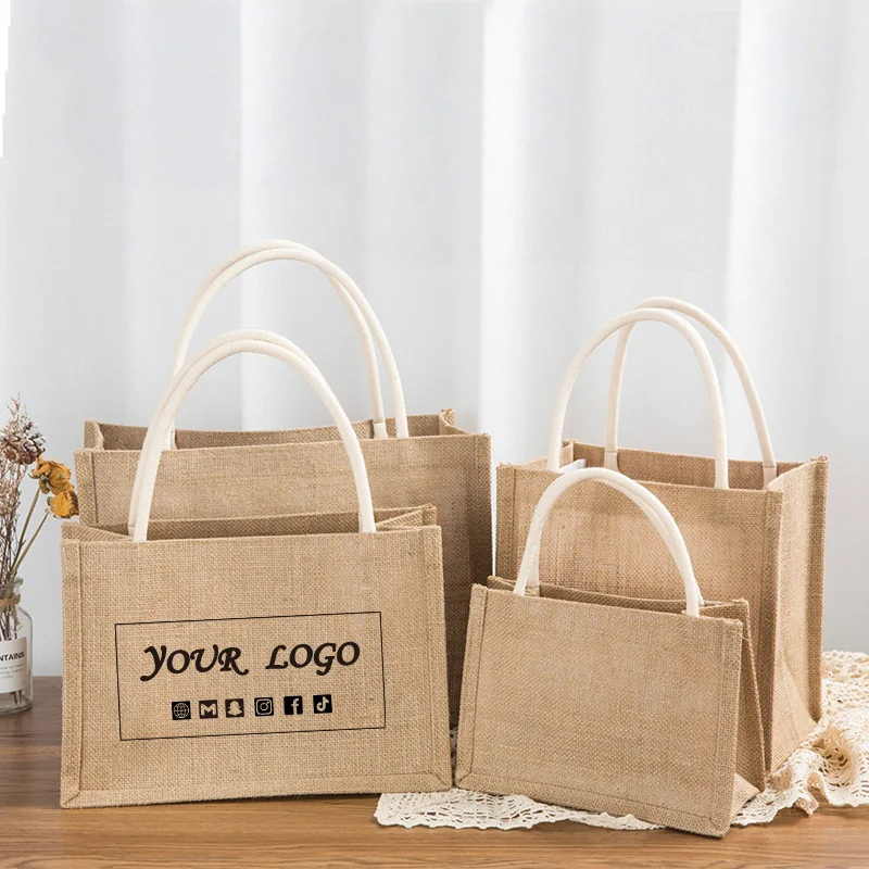 10 linen bags, cotton bags, portable packaging bags, shopping bags, and clothing bags, with customizable logos
10 linen bags, cotton bags, portable packaging bags, shopping bags, and clothing bags, with customizable logos